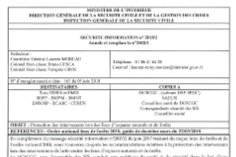 Message Sécurité Information 2017-2