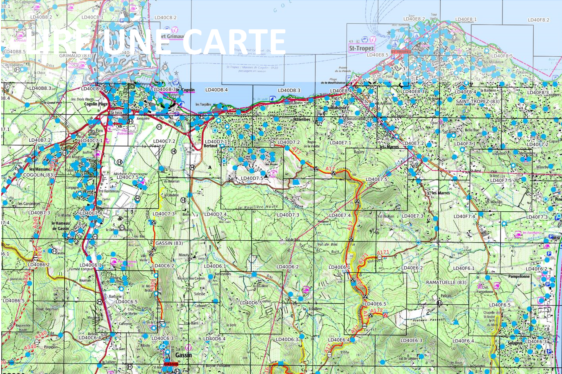 Lire une carte