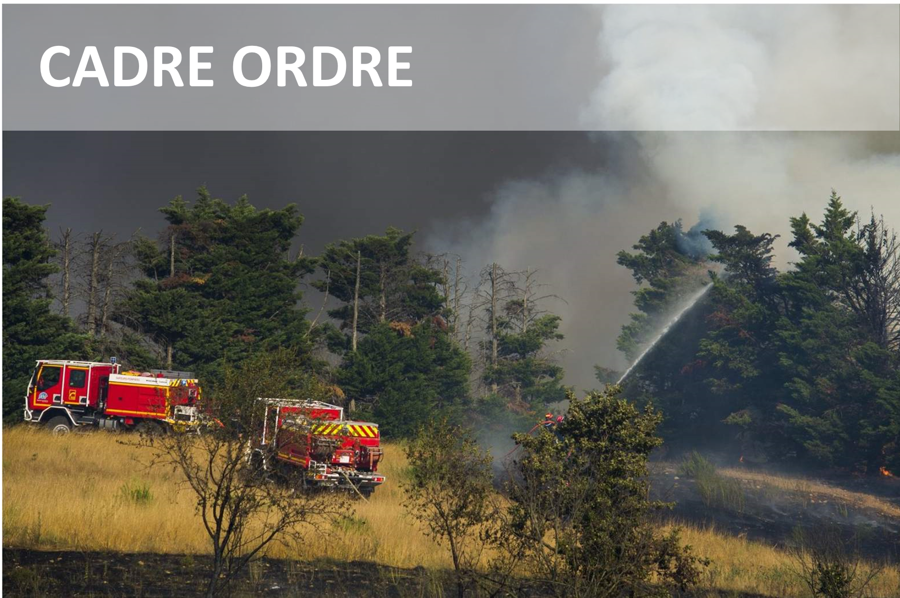 Cadre d'ordre